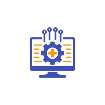 Framework, vector icon on white Stock Illustration