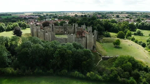 Framlingham Castle Vídeo Stock 178114293