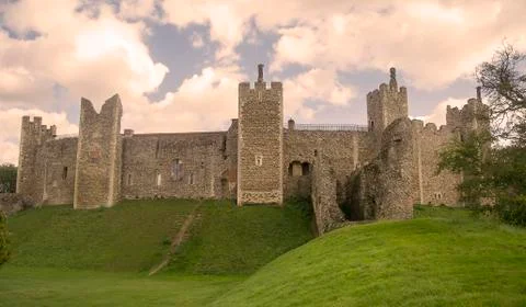 Framlingham castle Stock Photos
