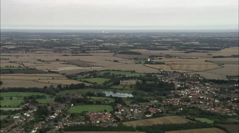 Framlingham Castle Sweeping Shot Видео 65197059