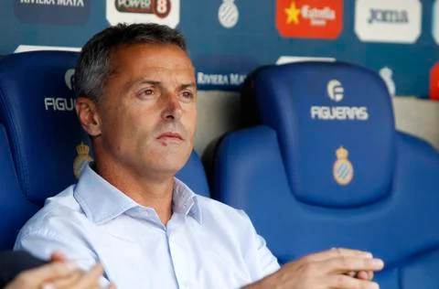 Fran Escriba manager of Getafe Stock Photos