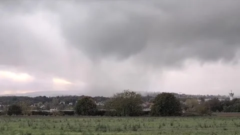 France: 1 Dead After Tornado Rips Through Ermont, North of Paris 5 Stock Footage 320660491
