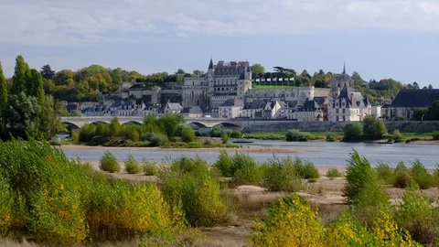France - Amboise Stock Footage 96883773