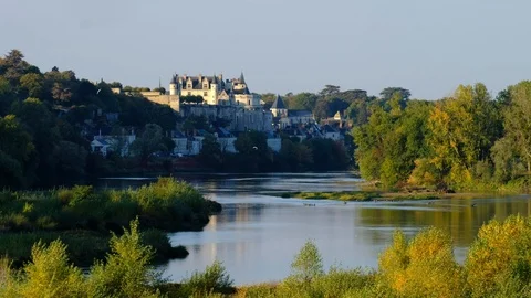 France - Amboise Stock Footage 96884396