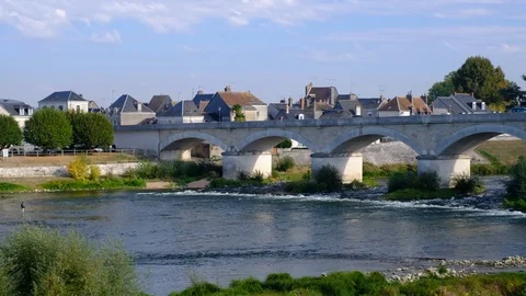 France - Amboise Stock Footage 96888442