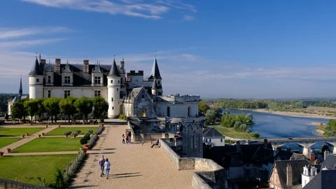 France - Amboise Stock Footage 96888717