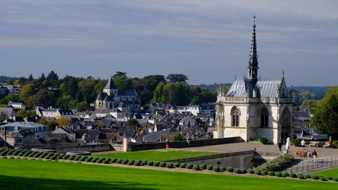 France - Amboise Stock Footage 96891977