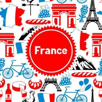 France background design. Illustrazione stock