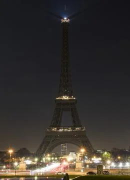 France Eiffel Tower Aleppo - Dec 2016 Stock Photos