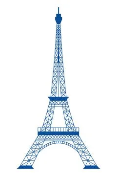 France eiffel tower 库存插图