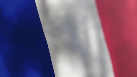 France flag animated 스톡 동영상 80597634