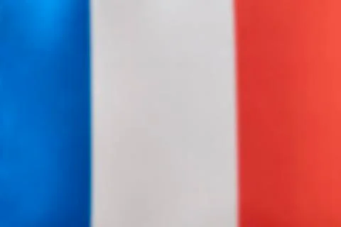 France flag blurred. Texture or background. Copy space Stock Photos
