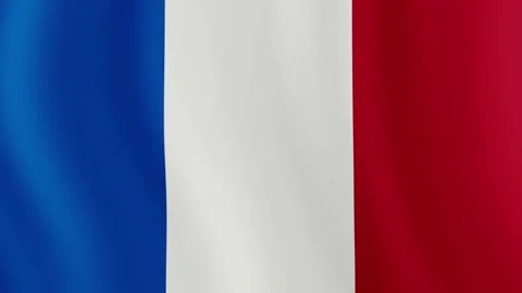 France flag closeup Stock Footage 143398859