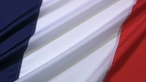 France Flag Stock Footage 361448