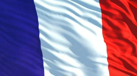 France flag Stock Footage 622901