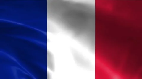 France Flag Stock Footage 262499839