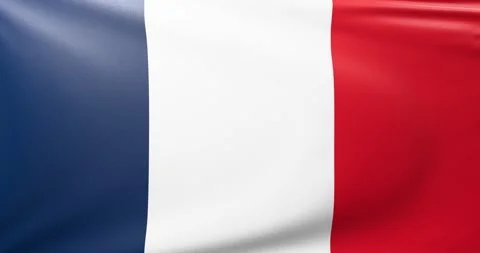 France flag Video stock 302740875
