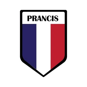 France flag icon Illustrazione stock