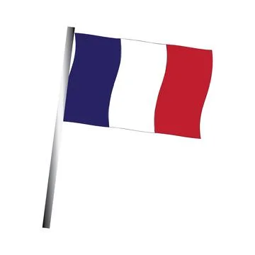 France flag icon Illustrazione stock