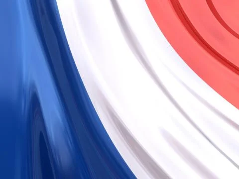 France Flag Stock Illustration