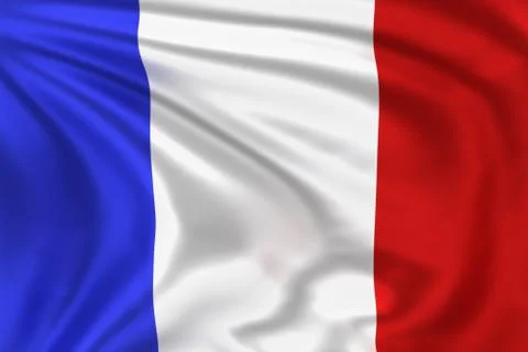 France Flag Stock-Illustration