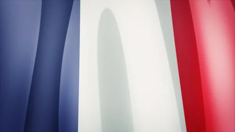 France Flag Stock Illustration