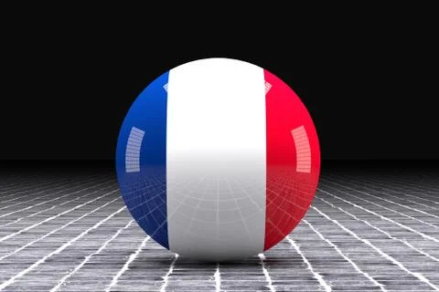 France flag Stock-Illustration