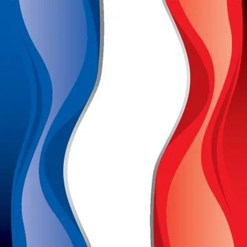 France Flag Stock-Illustration