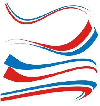 France flag set イラスト素材