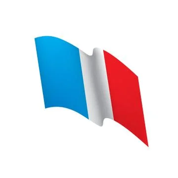 France flag, vector illustration Stock Illustration