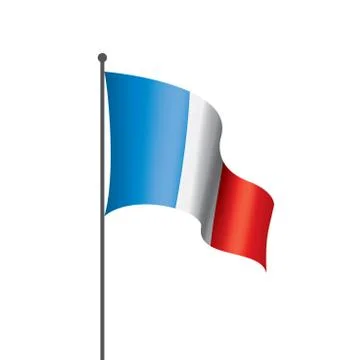 France flag, vector illustration Stock Illustration