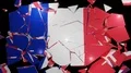 France French collapse flag euro europe european 4k 4k or 4k+ Resolution