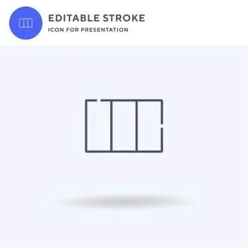 France icon vector, filled flat sign, solid pictogram isolated on white, logo Illustrazione stock