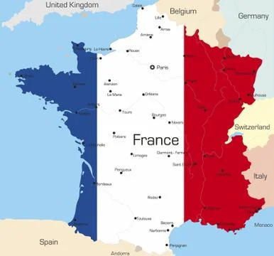 France 스톡 일러스트