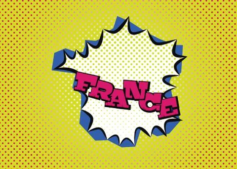 France Stock Illustration