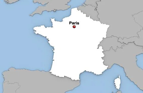 France Stock Illustration