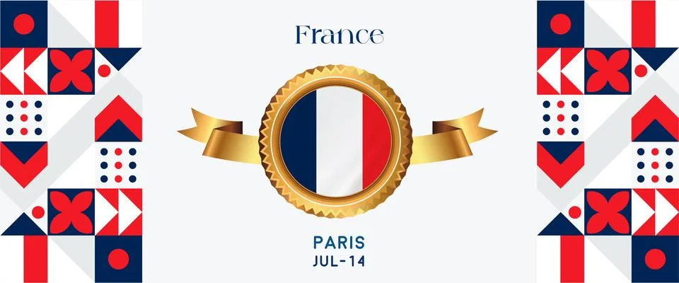 France Stock Illustration