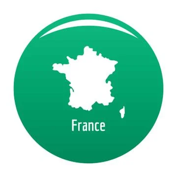 France map in black simple 스톡 일러스트