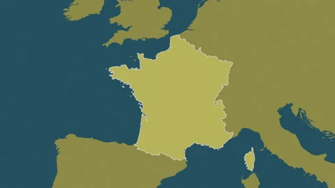 France map - glide. Border. Pattern. Stock Footage 147133161