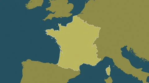 France map - glide. Border. Pattern. Stock Footage 241820229