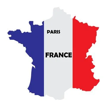 France map icon イラスト素材