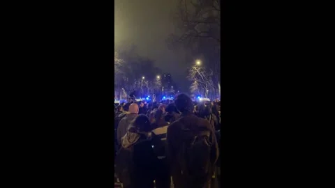 France: March 20 Protests Continue After Macron Pushes Through Pension Refor... Stock Footage 236481123