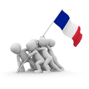 France memorial Stock Illustration