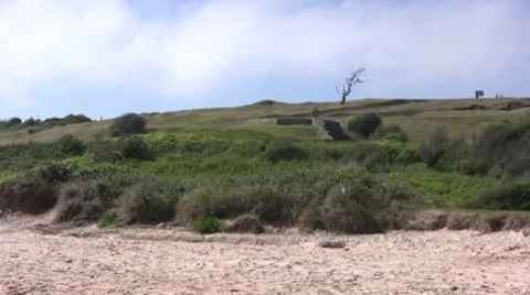 France - Normandy - Omaha Beach 스톡 동영상 7732980