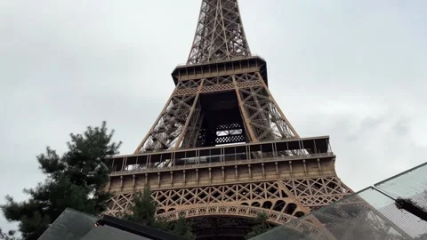France - Paris - Eiffel Tower - #22 - Entrance Stock Footage 160019393