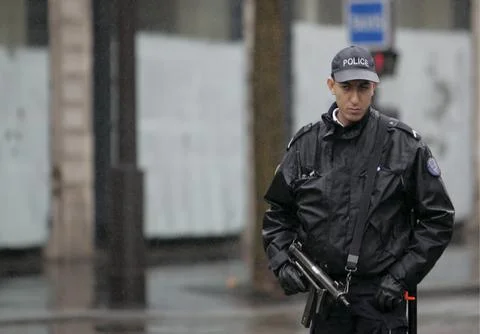 France Paris Parcel Bomb Exploded 52 Boulevard Malesherbes - Dec 2007 Stock-Fotos