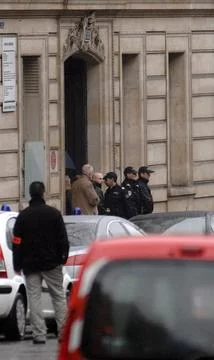 France Paris Parcel Bomb Exploded 52 Boulevard Malesherbes - Dec 2007 Foto stock