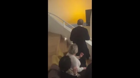 France: Pro-Palestinian Protesters Disrupt Israel Philharmonic Concert in... Stock Footage 320756357