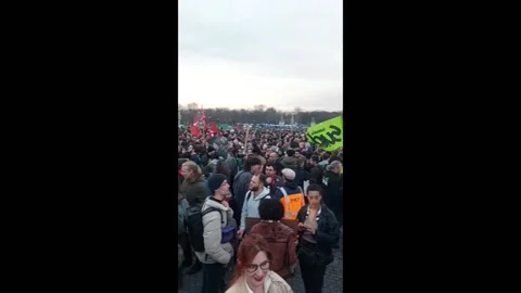 France: Protests Continue As Government Forces Through Pension Reform 2 Stock Footage 236127362