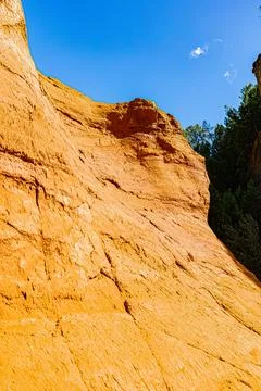 FRANCE-ROUSSILLON-PROVENCE-OCRES Stock Photos